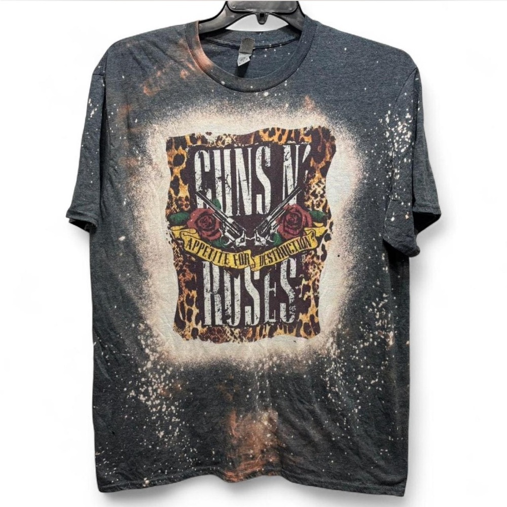 Gildan Black Short Sleeve Tees with Vintage Graphics